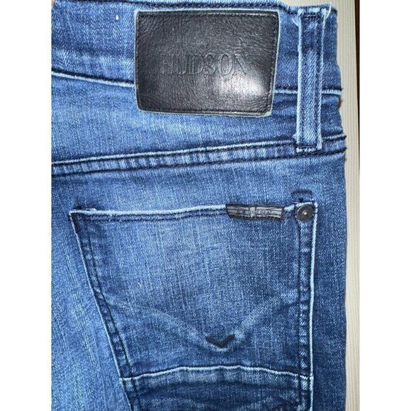 HUDSON Men's Byron 5-Pocket Straight Leg Stretch Jeans Size 31 - Picture 9 of 14